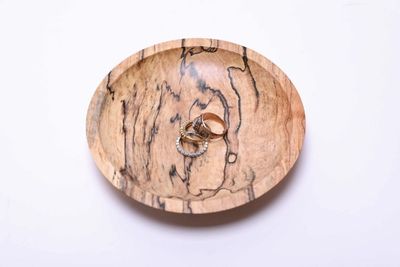 Alternate image for #2375 Spalted Hackberry Wooden Ring and Trinket Dish 5 7/8 x 1