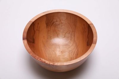 Alternate image for #2384 River Birch Wooden Bowl 9 1/8 x 4 1/2
