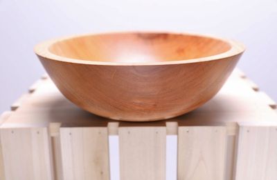 Alternate image for #2301 Sugar Maple Wooden Bowl 9 1/4 x 3