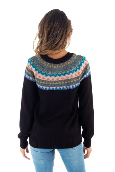 Alternate image for Crew Neck 100 Alpaca Sweater Northern Dream