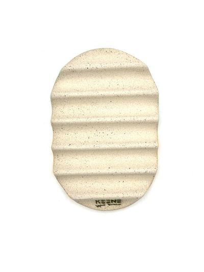 Alternate image for Indigo Lime Colorblock Ceramic Soap Dish