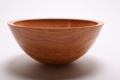 Alternate image for #1901 Locust Wooden Bowl 9 3/8 X 4