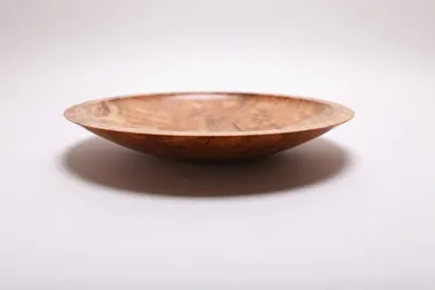 Alternate image for #2155 Quilted Ambrosia Maple Wooden Bowl 12 x 2