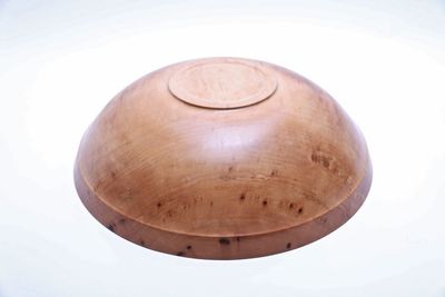 Alternate image for #2362 Sweet Gum Wooden Fruit Bowl 17 1/2 x 4 3/4