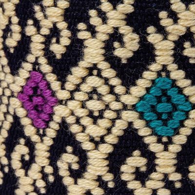 Alternate image for Ochre Geometric Cotton Wristband Bracelet from Mexico Geometric Days