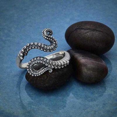 Primary image for Adjustable Octopus Tentacle Ring