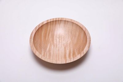 Alternate image for #2417 Tiger Maple Wooden Bowl 8 3/8 x 2
