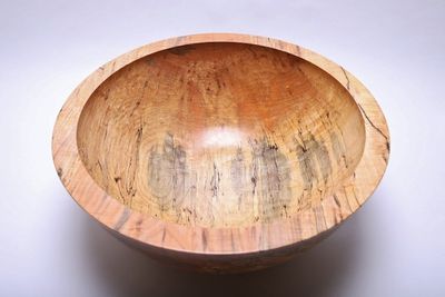 Alternate image for #1796-4 Spalted Maple Wooden Bowl 19 5/8 X 8 1/4