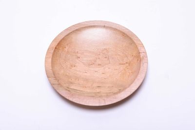 Alternate image for #2408 Birdseye Maple Wooden Dish 5 3/8 x 3/4