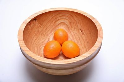 Alternate image for #1932 Locust Wooden Salad and Fruit Bowl  12 7/8″ X 7″ Wooden Bowl