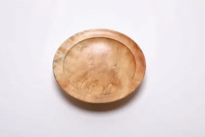 Alternate image for #2500 Box Elder Burl Wooden Ring Dish 4 3/4 x 1