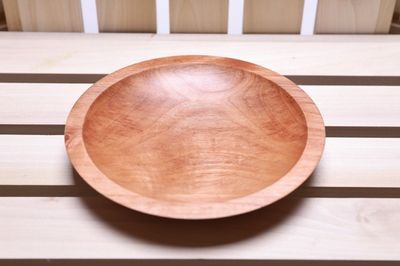 Alternate image for #2288 River Birch Wood Dish 6 1/8 x 1