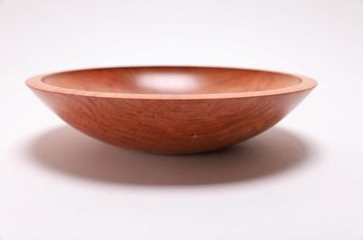 Alternate image for #2414 Wild Black Cherry Wooden Bowl 9 3/4 x 2 1/4