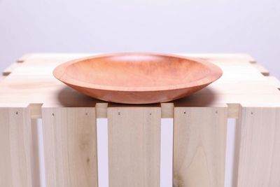 Alternate image for #2288 River Birch Wood Dish 6 1/8 x 1