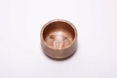 Alternate image for #2475 Small Big Leaf Maple Wooden Bowl 3 3/4 x 2 1/8