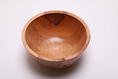 Alternate image for #2384 River Birch Wooden Bowl 9 1/8 x 4 1/2