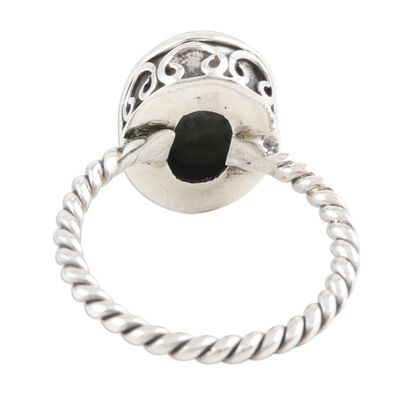 Alternate image for Sterling Silver and Composite Turquoise Ring Adorable Azure