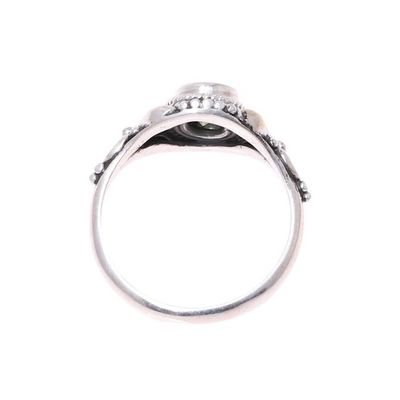 Alternate image for Traditional Peridot Cocktail Ring from India Traditional Romantic