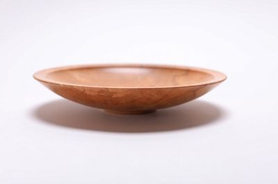Alternate image for #2498 Small Sugar Maple Shallow Bowl 6 3/4 x 1 3/8