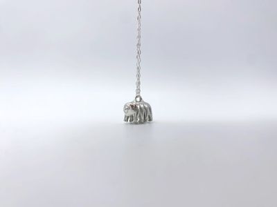 Alternate image for Silver Tardigrade Necklace
