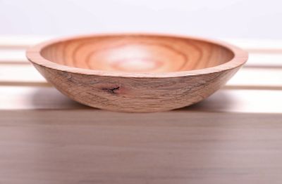 Alternate image for #2262  Spalted Red Oak Wooden Bowl 6 x 1 1/2
