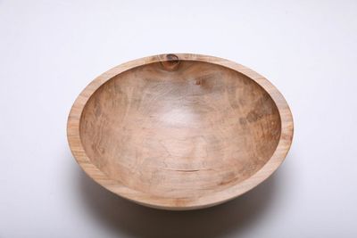 Alternate image for #1708 Spalted Ambrosia Maple Wooden Bowl 10 1/2 X 3 1/2