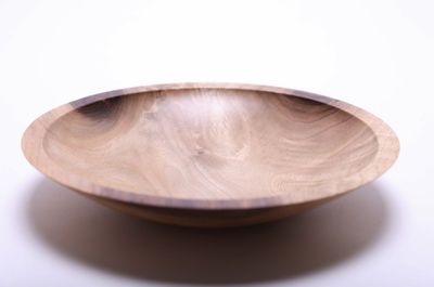 Alternate image for #2215  Wild Black Walnut Crotch Burl Wooden Bowl Black Walnut Bowl  9 1/2 x 1 3/4