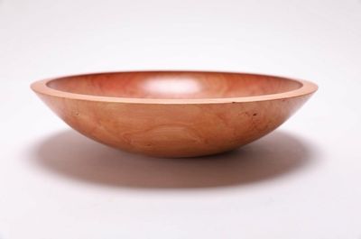 Alternate image for #2414 Wild Black Cherry Wooden Bowl 9 3/4 x 2 1/4