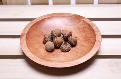 Alternate image for #2288 River Birch Wood Dish 6 1/8 x 1