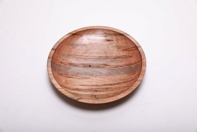 Alternate image for #2184 Shallow Ambrosia Maple Wooden Bowl 8 5/8 x 1 3/8
