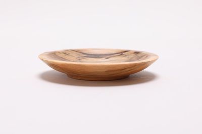 Alternate image for #2380 Spalted Hackberry Wooden Ring Dish 4 x 3/4