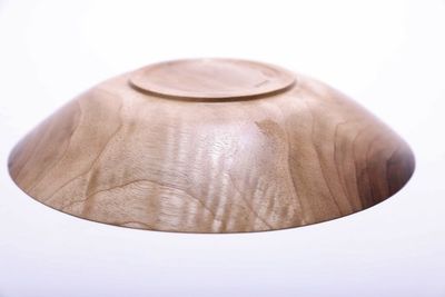 Alternate image for #2215  Wild Black Walnut Crotch Burl Wooden Bowl Black Walnut Bowl  9 1/2 x 1 3/4