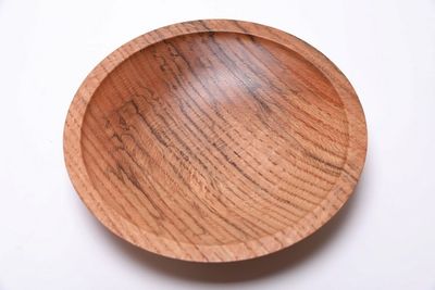 Alternate image for #2617 Spalted Quartersawn Red Oak Wooden Bowl  9 3/4 x 1 7/8