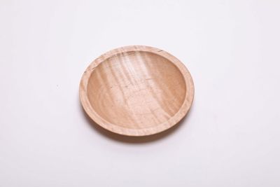 Alternate image for #2358 Flame Maple Wooden Jewelry Dish 5 x 7/8