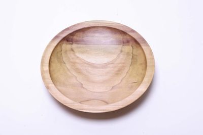 Alternate image for Rainbow Tulip Poplar Wooden Bowl   #2446   6 1/2 x 1 1/4