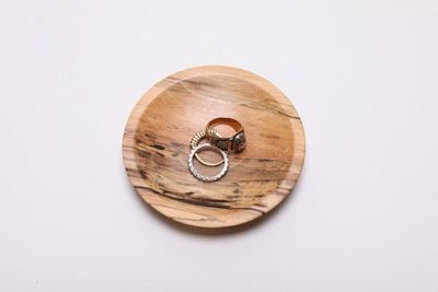 Alternate image for #2380 Spalted Hackberry Wooden Ring Dish 4 x 3/4