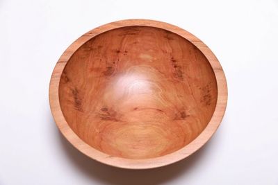 Alternate image for #2313 Wild Black Cherry Wooden Bowl 8 x 2 3/8
