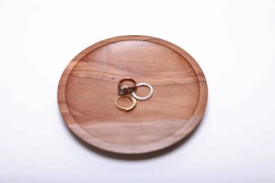 Alternate image for #2220 Small Ambrosia Sycamore Wooden Dish 6 1/4 x 3/4