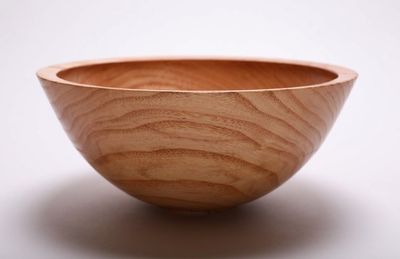 Alternate image for #1901 Locust Wooden Bowl 9 3/8 X 4