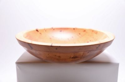 Alternate image for #2362 Sweet Gum Wooden Fruit Bowl 17 1/2 x 4 3/4