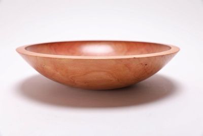 Alternate image for #2414 Wild Black Cherry Wooden Bowl 9 3/4 x 2 1/4