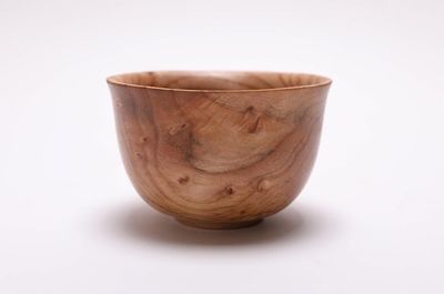 Alternate image for #2438 Big Leaf Maple Bell Bowl 4 3/8 x 2 7/8