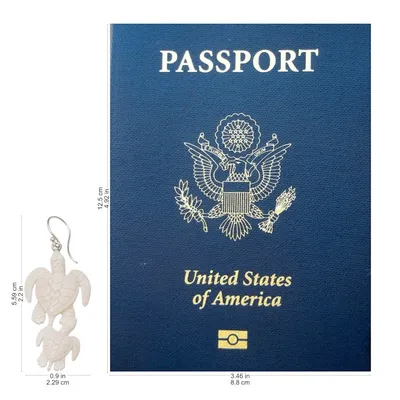 Alternate image for Handcrafted Bone Sea Turtle Dangle Earrings from Bali Sea Turtle Bond