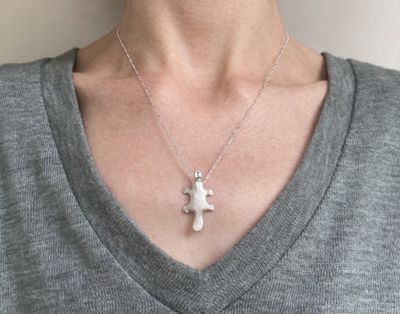 Alternate image for Silver Platypus Necklace