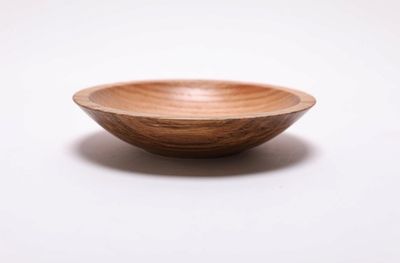 Alternate image for #2399 Small Spalted Oak Wooden Bowl 6 3/8 x 1 3/8