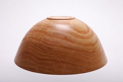 Alternate image for #1901 Locust Wooden Bowl 9 3/8 X 4