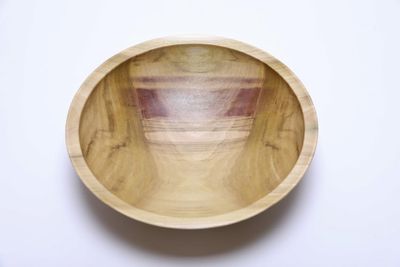 Alternate image for #2469 Rainbow Tulip Poplar Wooden Bowl 9 1/2 x 2 1/2