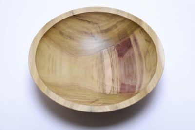 Alternate image for #2469 Rainbow Tulip Poplar Wooden Bowl 9 1/2 x 2 1/2