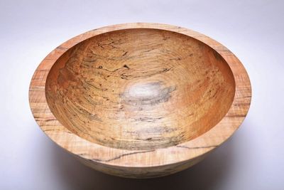 Alternate image for #1796-4 Spalted Maple Wooden Bowl 19 5/8 X 8 1/4