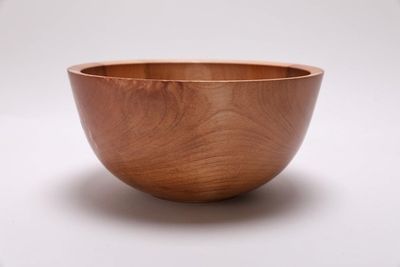 Alternate image for #2384 River Birch Wooden Bowl 9 1/8 x 4 1/2